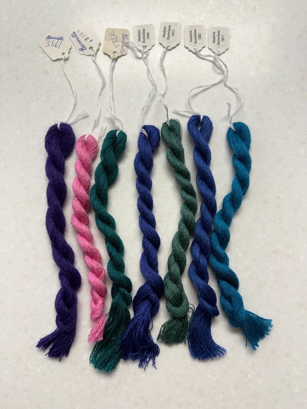 Madeira Burmilana Burmilla Hand-Dyed Wool Floss Lot